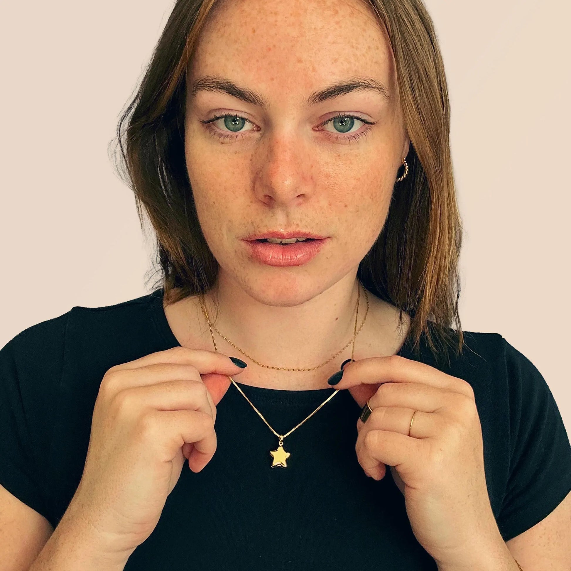 Celestial Keepsake Star Locket – Polly Pocket Inspired Charm Necklace